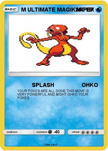 Pokemon M ULTIMATE MAGIKARPEX