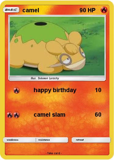 Pokemon camel