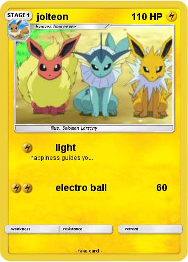 Pokemon jolteon
