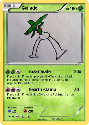 Pokemon Gallade