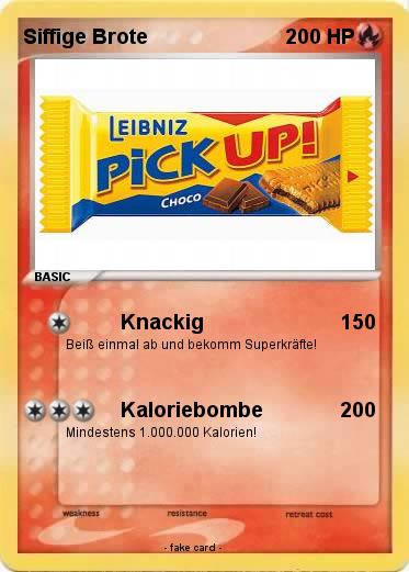 Pokemon Siffige Brote