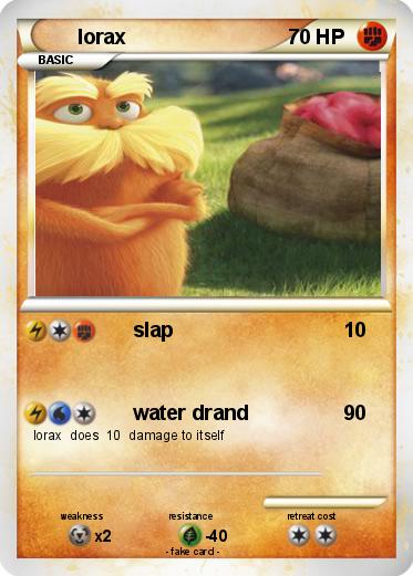 Pokemon lorax