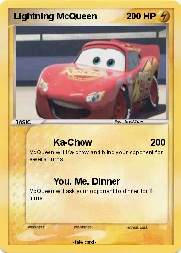 Pokemon Lightning McQueen