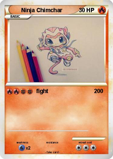Pokemon Ninja Chimchar