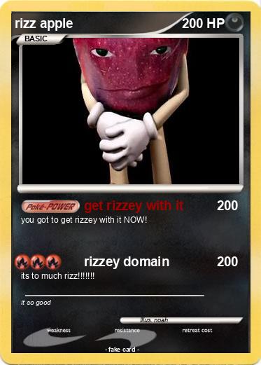 Pokemon rizz apple