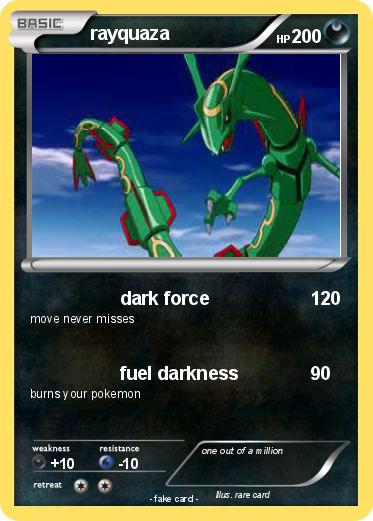 Pokemon rayquaza