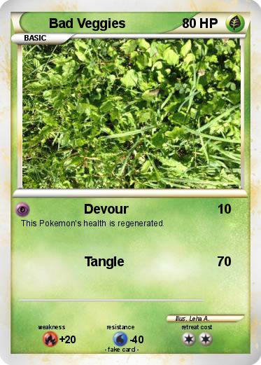 Pokemon Bad Veggies
