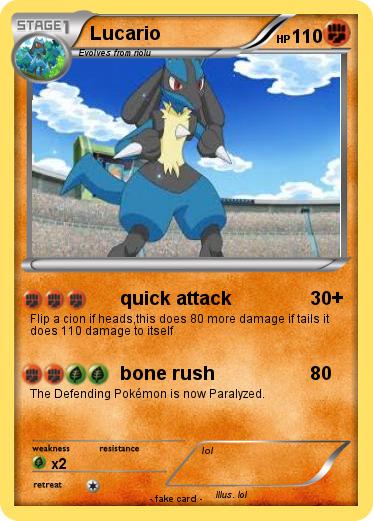 Pokemon Lucario