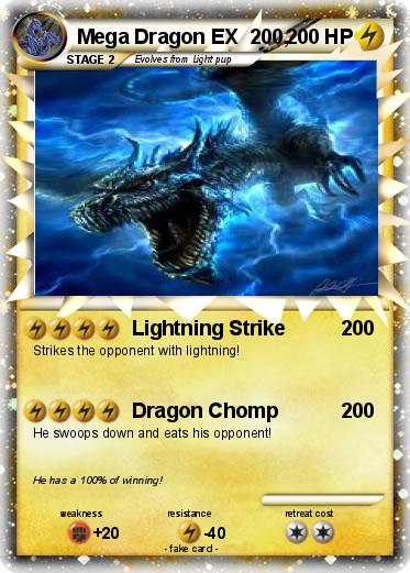 Pokemon Mega Dragon EX  200,