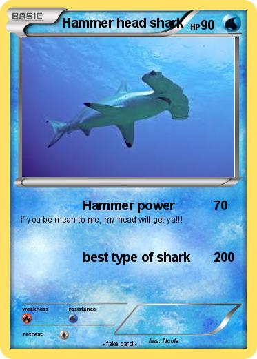 Pokemon Hammer head shark