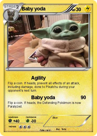 Pokemon Baby yoda