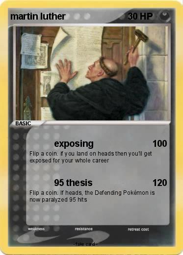 Pokemon martin luther