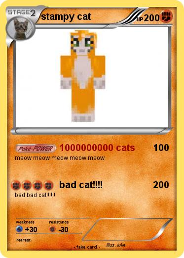 Pokemon stampy cat