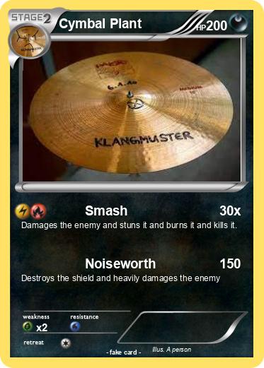 Pokemon Cymbal Plant