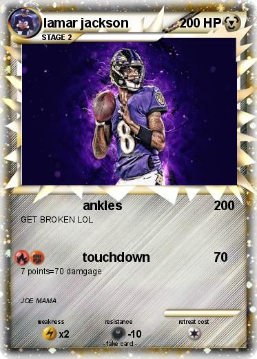 Pokemon lamar jackson