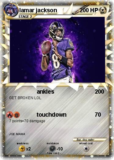 Pokemon lamar jackson
