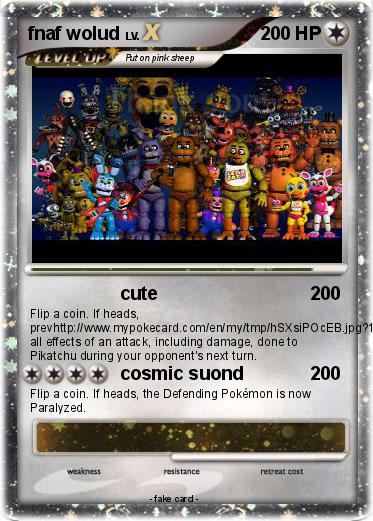 Pokemon fnaf wolud