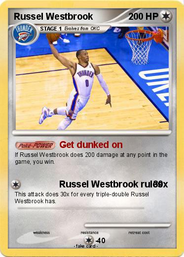 Pokemon Russel Westbrook