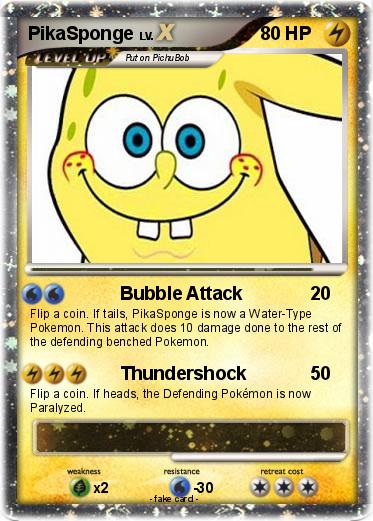 Pokemon PikaSponge