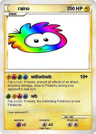 Pokemon raino