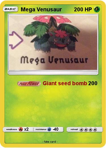 Pokemon Mega Venusaur