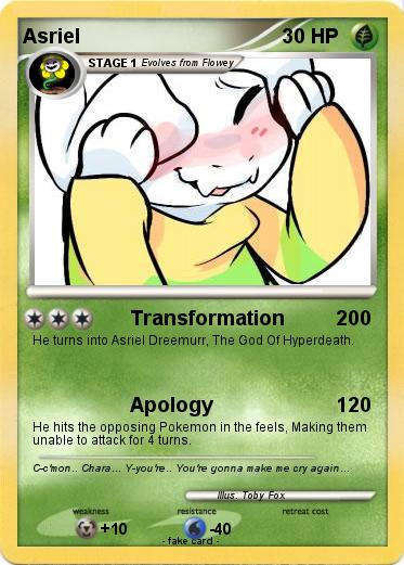 Pokemon Asriel