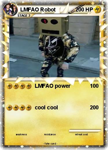 Pokemon LMFAO Robot