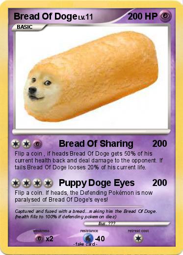 Pokemon Bread Of Doge
