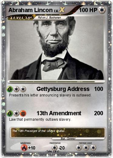 Pokemon Abraham Lincon