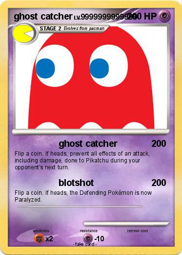 Pokemon ghost catcher