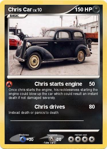 Pokemon Chris Car
