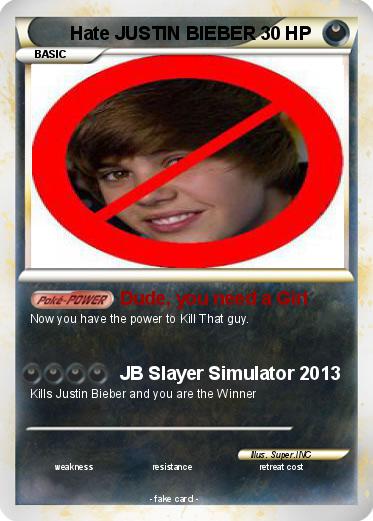 Pokemon Hate JUSTIN BIEBER