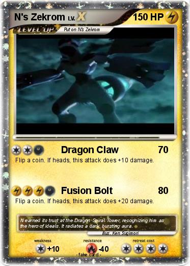 Pokemon N's Zekrom