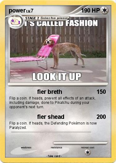 Pokemon power