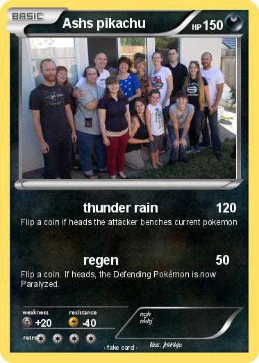 Pokemon Ashs pikachu