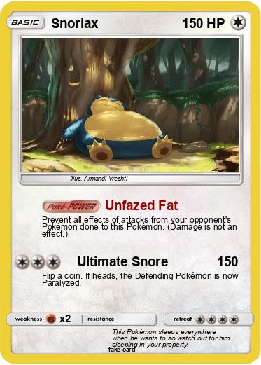 Pokemon Snorlax