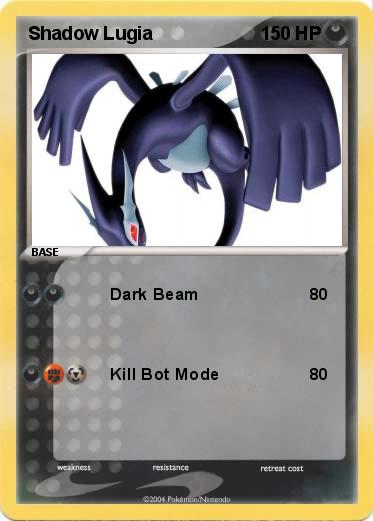 Pokemon Shadow Lugia