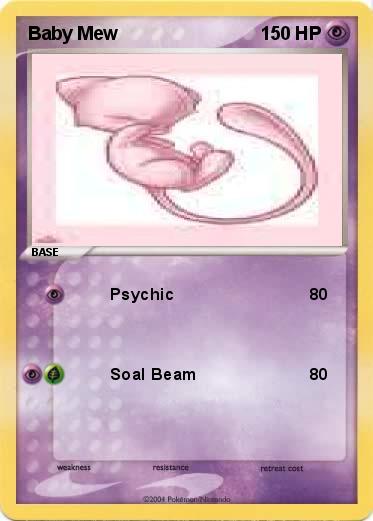 Pokemon Baby Mew