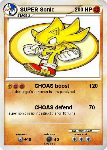 Pokemon SUPER Sonic