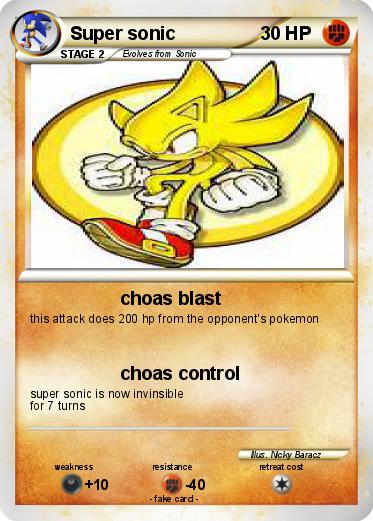 Pokemon Super sonic