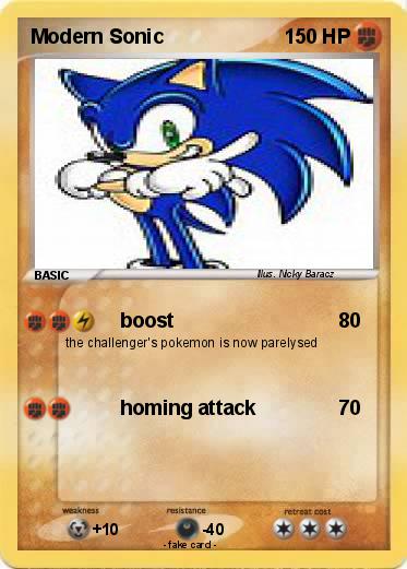 Pokemon Modern Sonic