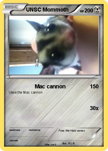 Pokemon UNSC Mommoth
