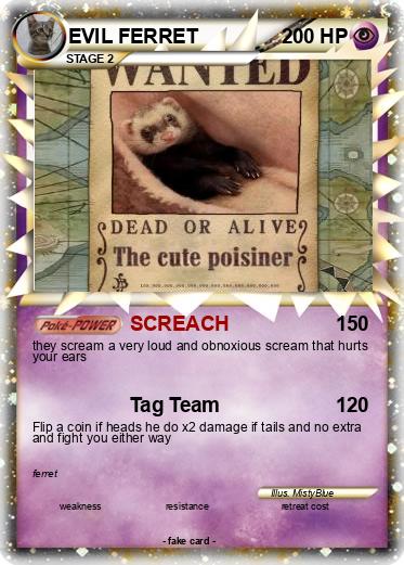 Pokemon EVIL FERRET