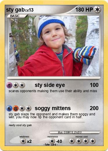 Pokemon sty gab