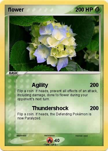 Pokemon flower