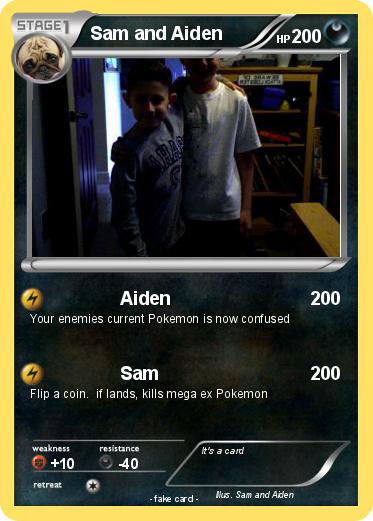 Pokemon Sam and Aiden