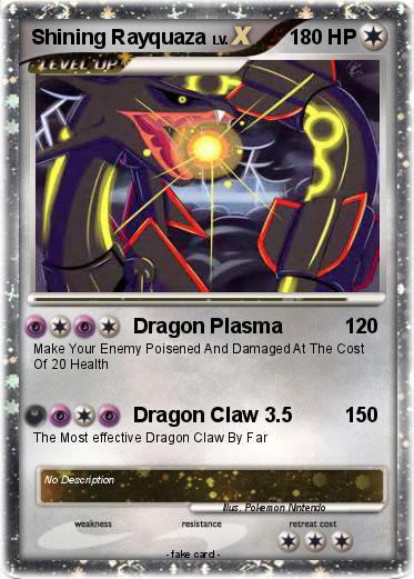 Pokemon Shining Rayquaza
