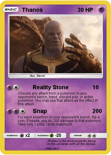 Pokemon Thanos