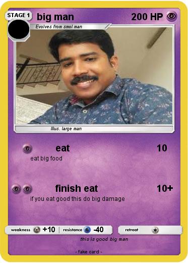 Pokemon big man