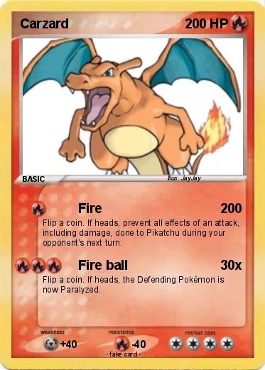 Pokemon Carzard